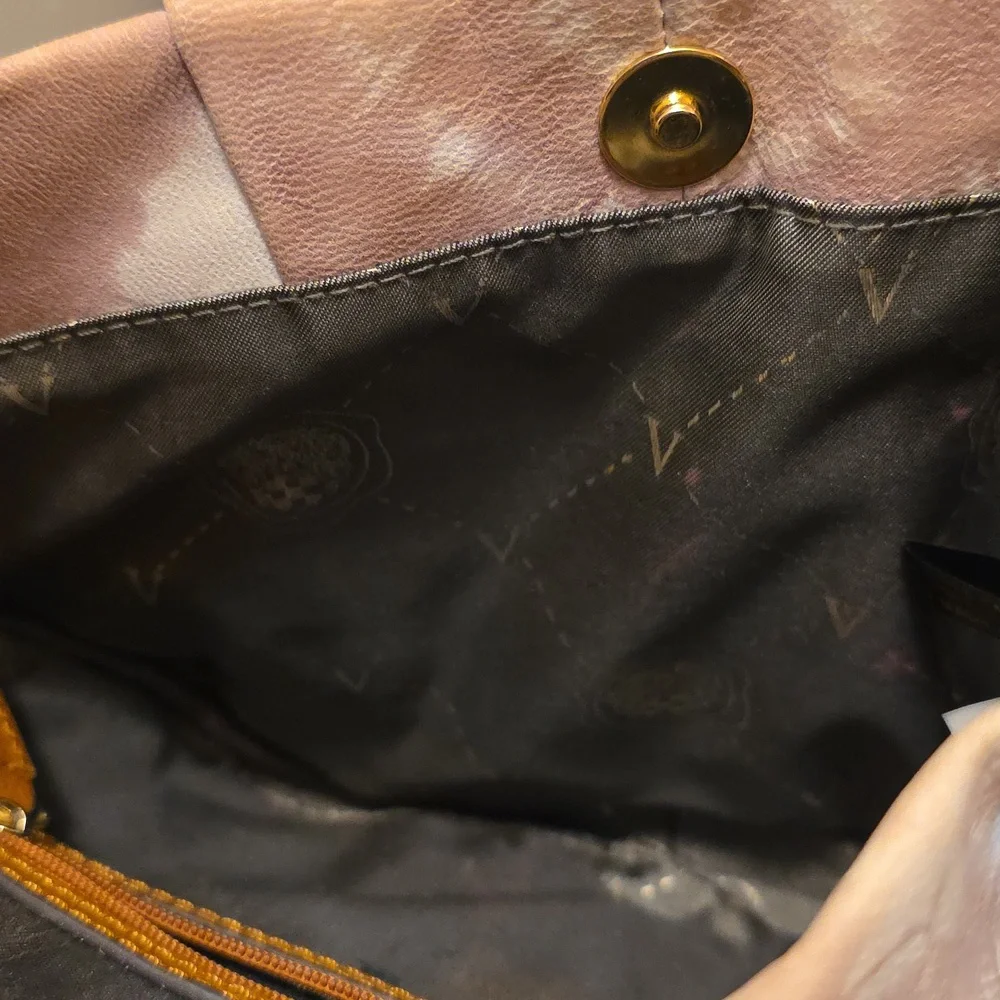 Vince Camuto Leather Tie-Dye Crossbody Bag - Picture 7 of 16